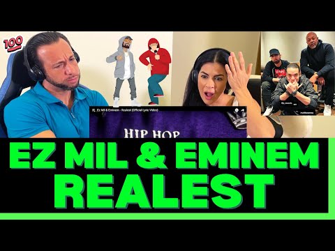 First Time Hearing EZ Mil & Eminem - Realest Reaction - NO SURPRISE -THE GOAT'S STILL GOT IT!