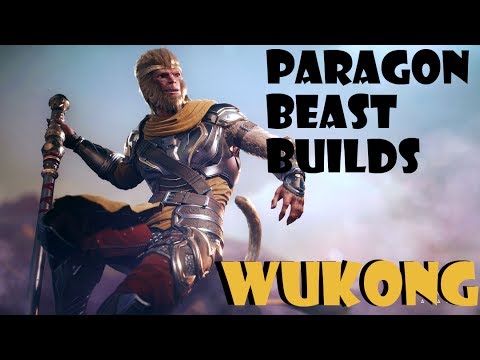 Paragon Beast Builds - Wukong "Big Dong" - 3 Variations and Gameplay (Deck Building Guide)