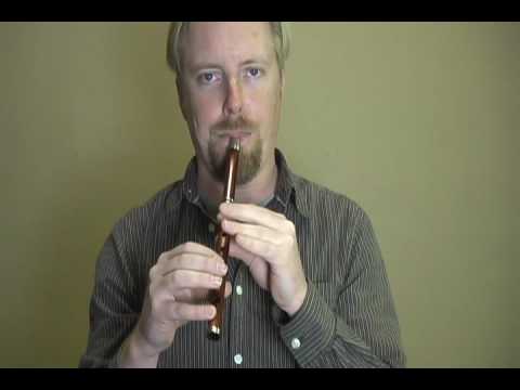 Tin Whistle Lesson : Beginner : D Major Scale (Full)