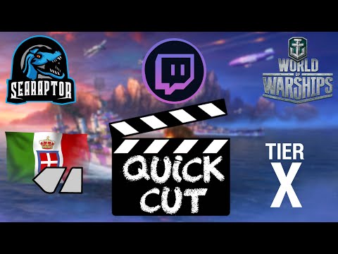 World of Warships - Quick Cut: Tier X Premium Italian Cruiser Napoli