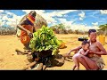 African Village Life Of Rural Mothers Sharing One Husband Cooking Village Food Full Documentary
