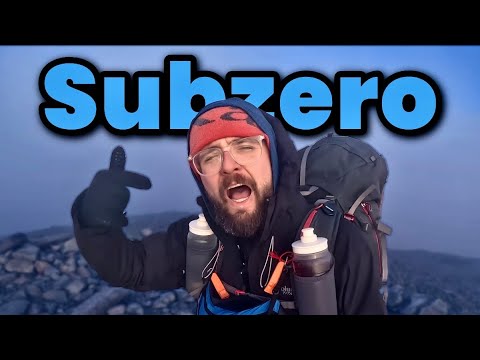 🥶 ⚠️ SUBZERO SOLO WINTER CAMPING ON SCAFELL PIKE