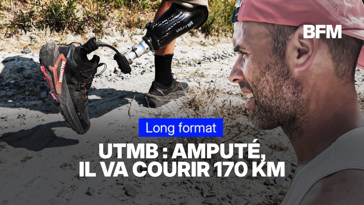 UTMB: Julien Veysseyre va tenter de devenir le premier homme amputé à terminer les 170km
