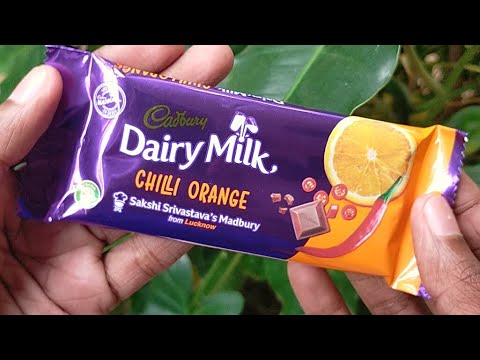 Cadbury dairy milk chilli orange |madbury creations|#shorts