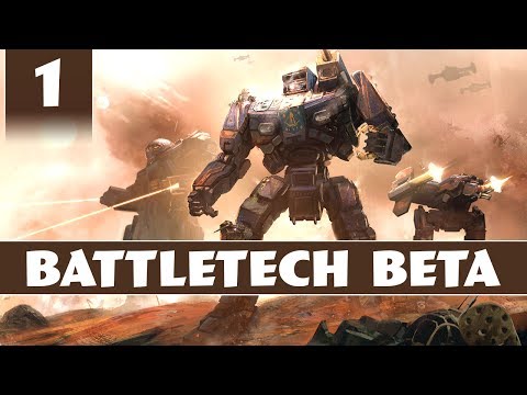 Battletech - Let's Play Backer Beta - Part 1 [Skirmish Gameplay]