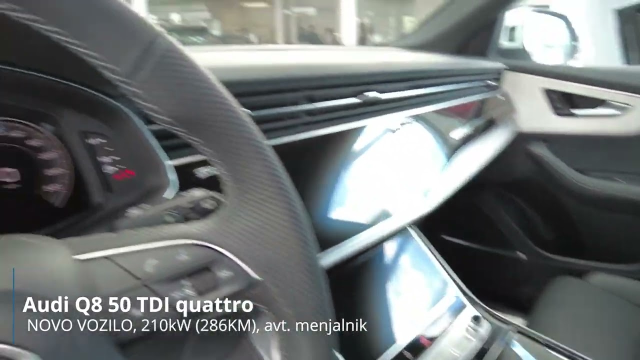 Audi Q8 50 TDI quattro - DOBAVLJIVO TAKOJ
