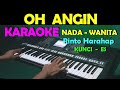 OH ANGIN Rinto Harahap KARAOKE NADA CEWEK WANITA LIRIK HD