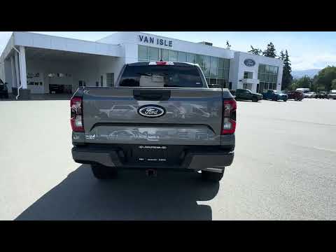 2026 Ford Ranger XLT 4WD SuperCrew 5' Box in Gray for sale at Van Isle Ford Sales Ltd. in Port Alberni, BC