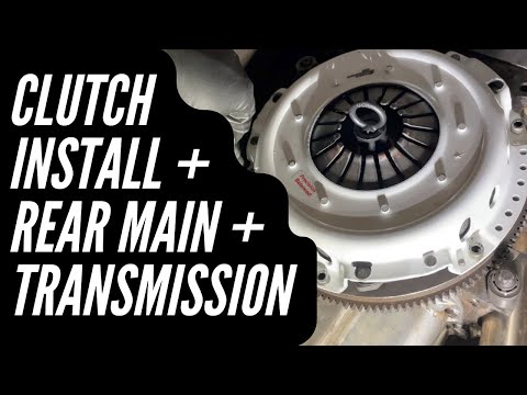 E30 M20 rear main seal, clutch, transmission and transfer case replacement