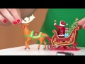 Mr Christmas Animated Lit Revolving Santa Sleigh Tree Topper On QVC