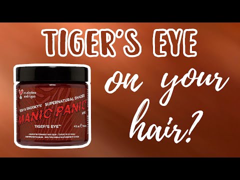 Manic Panic TIGER'S EYE | Hair Swatches