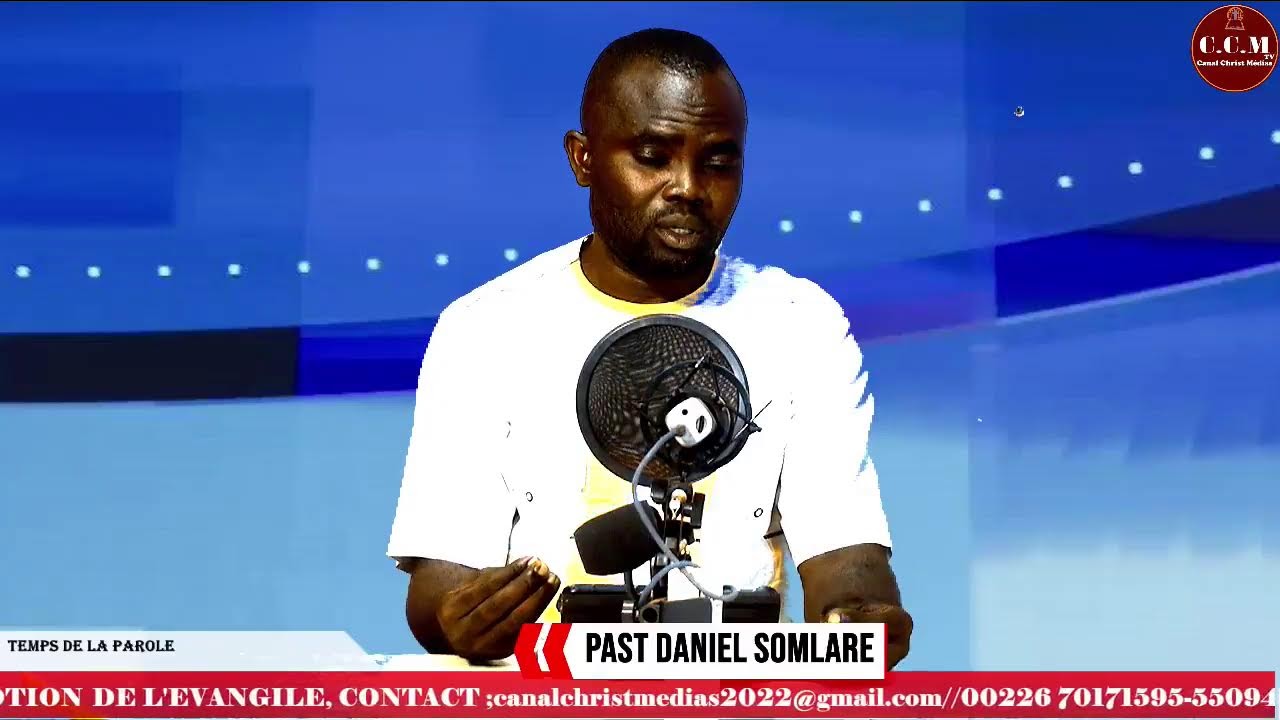 PASTEUR DANIEL SOMLARE TEMPS DE LA PAROLE