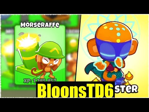 Diese Affen hab ich so gut wie nie benutzt! - BloonsTD6 [Deutsch/German]