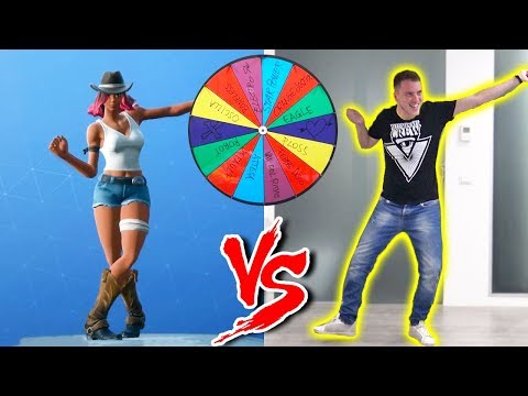 LA RUOTA DEI BALLI DI FORTNITE vs ILLUMINATI CREW - Fortnite Dance Challenge nella VITA REALE!