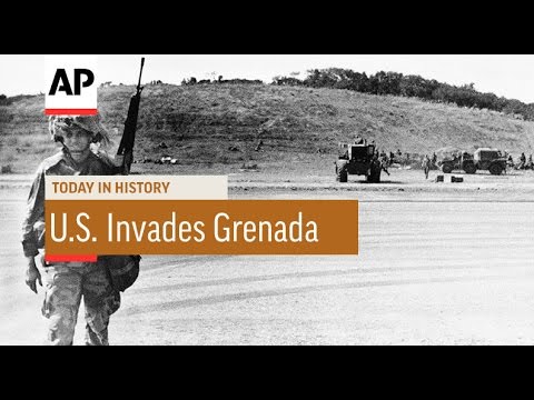 U.S. Invades Grenada - 1983  | Today in History | 25 Oct 16