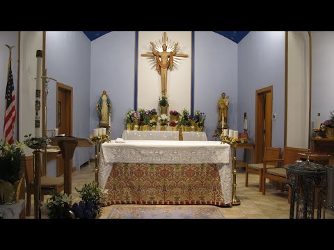 2020-0419 SUN. 8:30 AM 2nd Sun. Easter Mass Livestream St. Richard of Chichester Barnesville PA