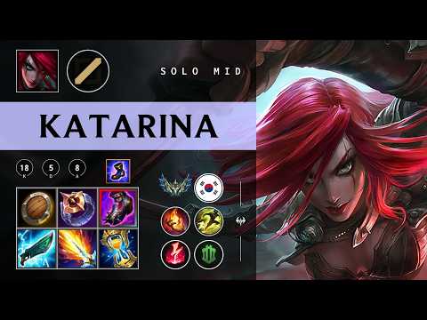 Katarina Mid vs Taliyah - KR Challenger Patch 26.04