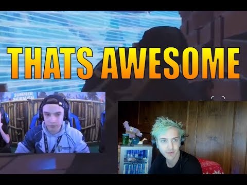 Ninja reacts to the incredible FINALE of the Summer Skirmish
