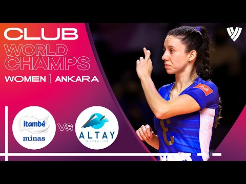 Minas Tenis vs Altay Club - Highlights | Women's Volleyball Club WCHs 2021