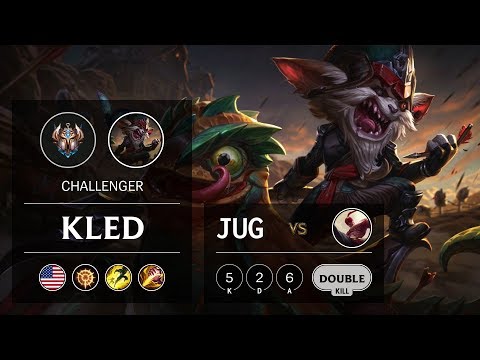Kled Jungle vs Lee Sin - NA Challenger Patch 9.17