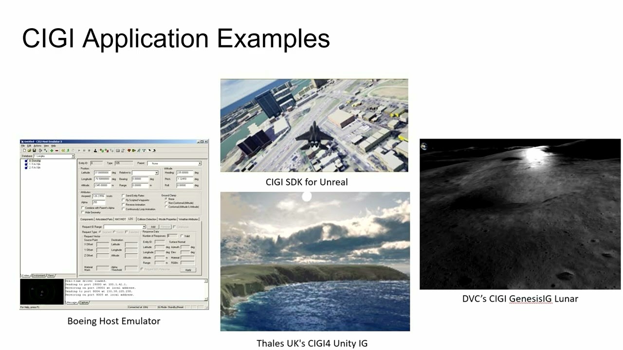 Using Cesium with Simulation Interoperability Standards
