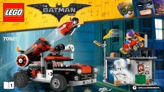 LEGO Batman Movie Тяжёлая артиллерия Харли Квинн (70921) - відео 2