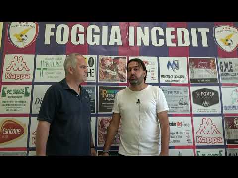 Foggia Incedit - Conferenza stampa del mister La Salandra