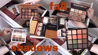 Shop My Stash | picking out eyeshadow palettes for fall