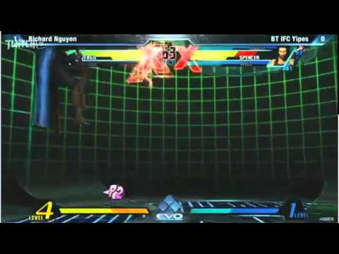 EVO2012 UMVC3 Richard Nguyen vs BT IFC Yipes