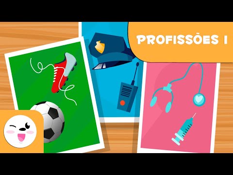 Profissões I - Vocabulário para crianças