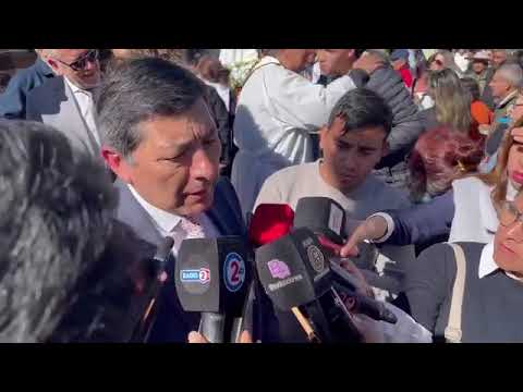 El intendente de El Carmen, mostró su beneplácito por el acompañamiento de la ciudadanía.