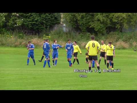 Blantyre Victoria 2v2 Bellshill Athletic 15.7.17 goals