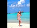 Hina Khan Looks Sultry Chilling In Swimsuit In Maldives Shorts Viral Shortsyoutube Hinakhan