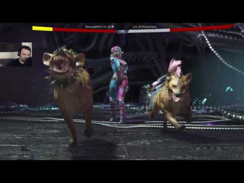 Injustice 2 1st MP gameplay pt62 - Captain Cold vs. Harley