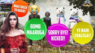 JOINING RANDOM SQUAD OF GIRLS Like a bot PART3 |BLUE EYES GIRL😍|PUBG MOBILE |DIAZ