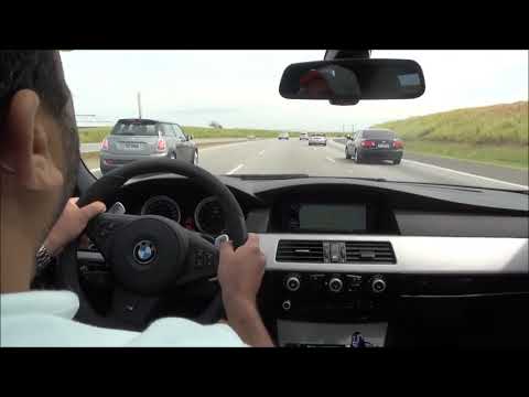 BMW m5 - The king of road - POV driving BRASIL