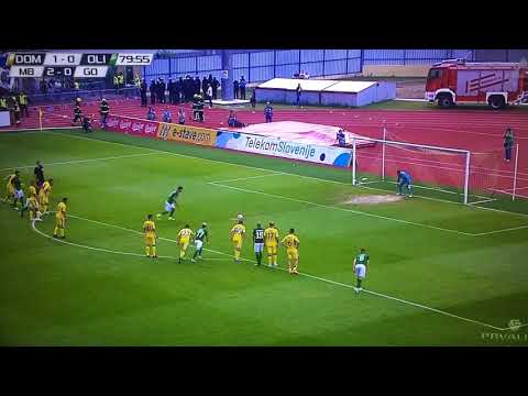 NK Domžale vs NK Olimpija Penalty