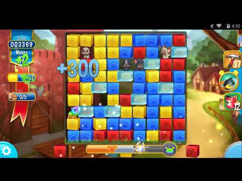 Pet Rescue Saga Level 4494 - NO BOOSTERS | SKILLGAMING ✔️