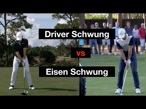 Eisen Schwung vs. Driver Schwung - (große Unterschiede)