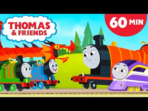 Thomas and the Great Dragon Chase! | Thomas & Friends: All Engines Go | 60+ Minutes - Kids TV Series, Kingdom Kids Zone - Thomas & Friends