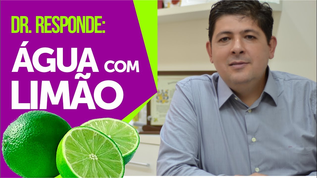 Água com limão cedo em jejum faz mal? Dr Juliano Teles responde