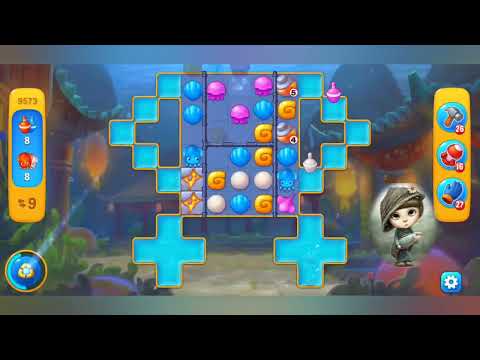 Fishdom 2022, no Boosters, 9573  level  -  прохождение без бустеров,  9573  уровень.