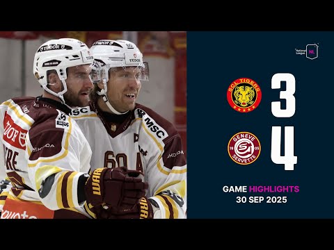 SCL Tigers vs. Genève-Servette HC - Game Highlights