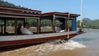 preview picture of video 'Mekong River Luang Prabang Boat Tour'