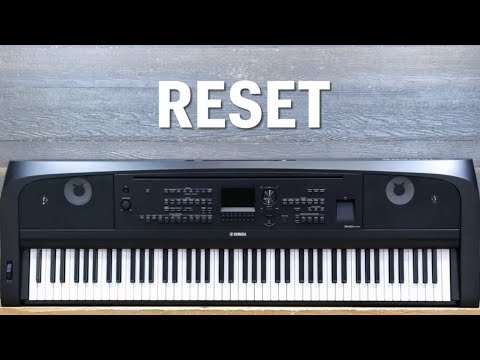How to reset the Yamaha DGX-670