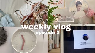 chill vlog ep2☁️🍀 - productive days, anime glass painting & running my small business
