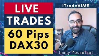 60 Pips on DAX 30 - How I Caught This Wave 5 today? Ep 50