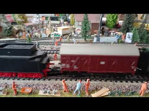 AKARSET Train Steam Loco Audio Running Test 08