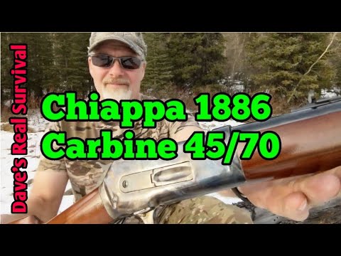 182. Chiappa 1886 Lever Action Rifle. Case Hardened Carbine in 45-70