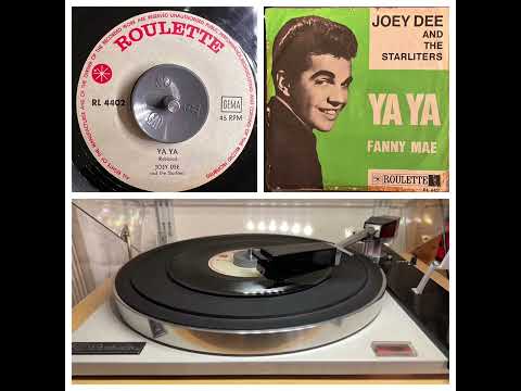 Joey Dee and the Starliters: Ya Ya, 1961 (Roulette RL 4402)